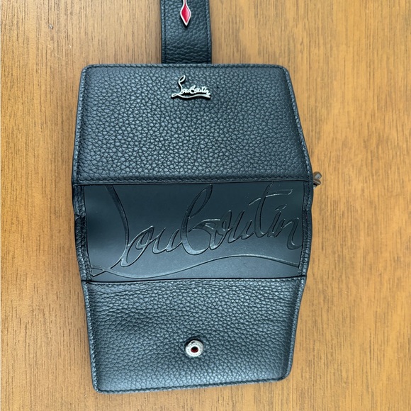 Christian Louboutin Black and Red Wallet - Picture 5 of 7